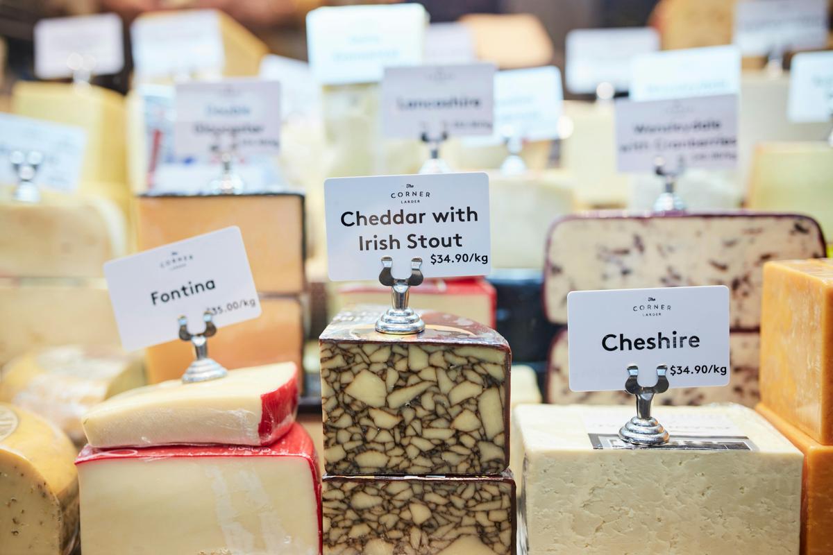 Queen Victoria Market - Cheeses