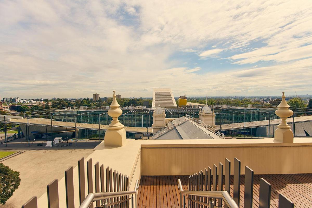 View from Royal Exhibition Building