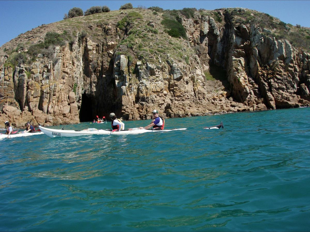 Sea cave views on a Phillip Island Sea Kayak Tour