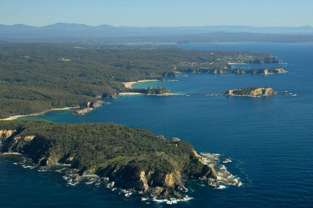 Kayaking Batehaven to Mossy Point