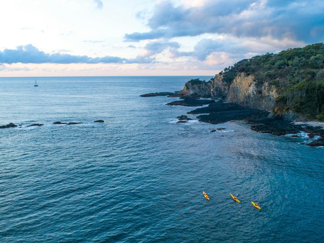 Kayaking Batehaven to Mossy Point