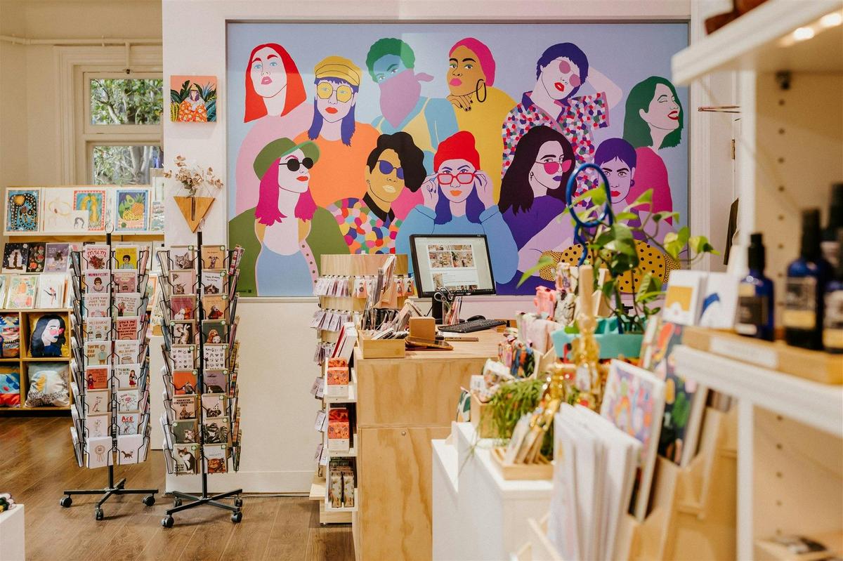 Visit our Feminist Makers Concept store at the Queen Victoria Women's Centre