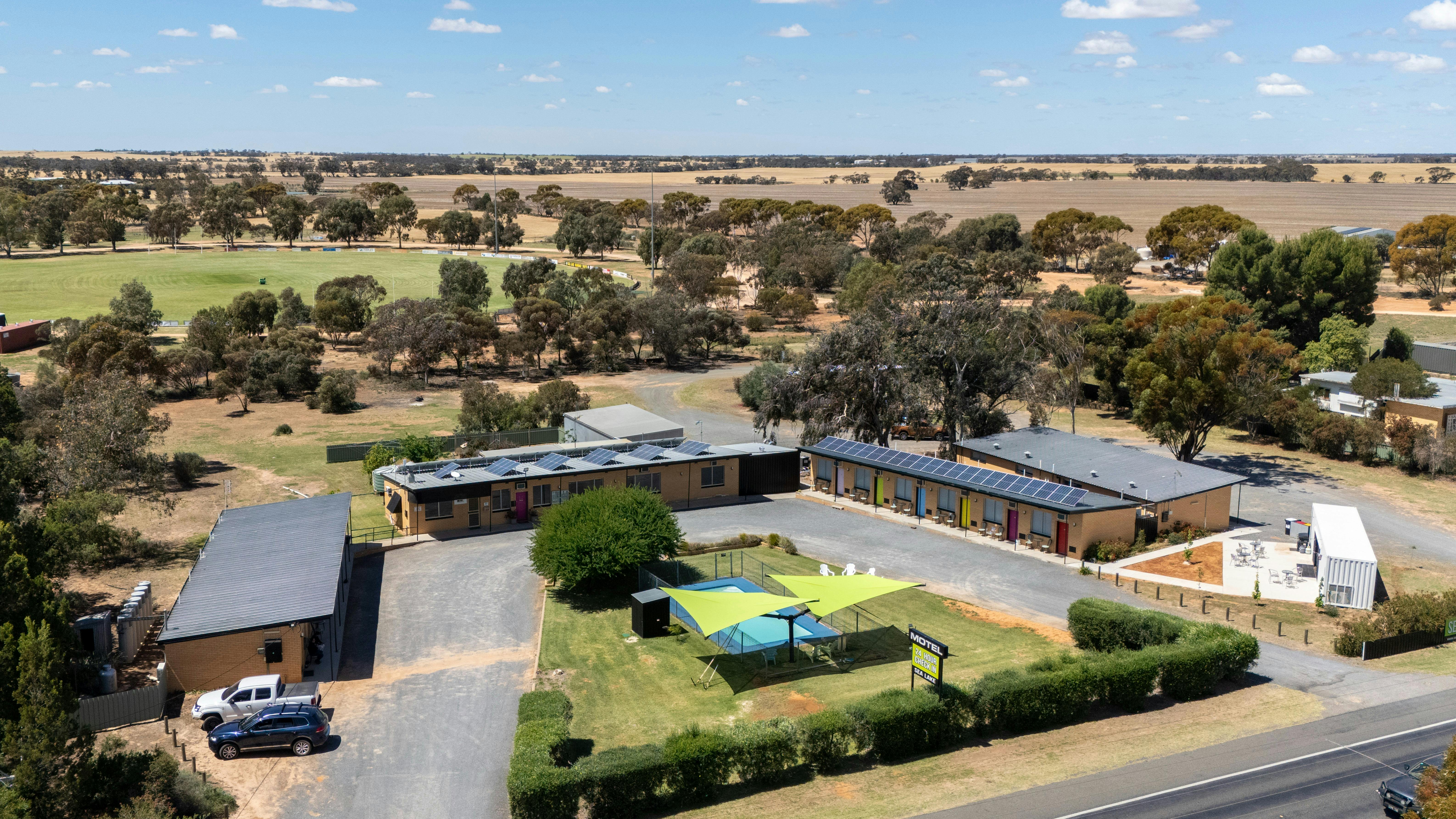 Aerial image of Sea Lake Motel