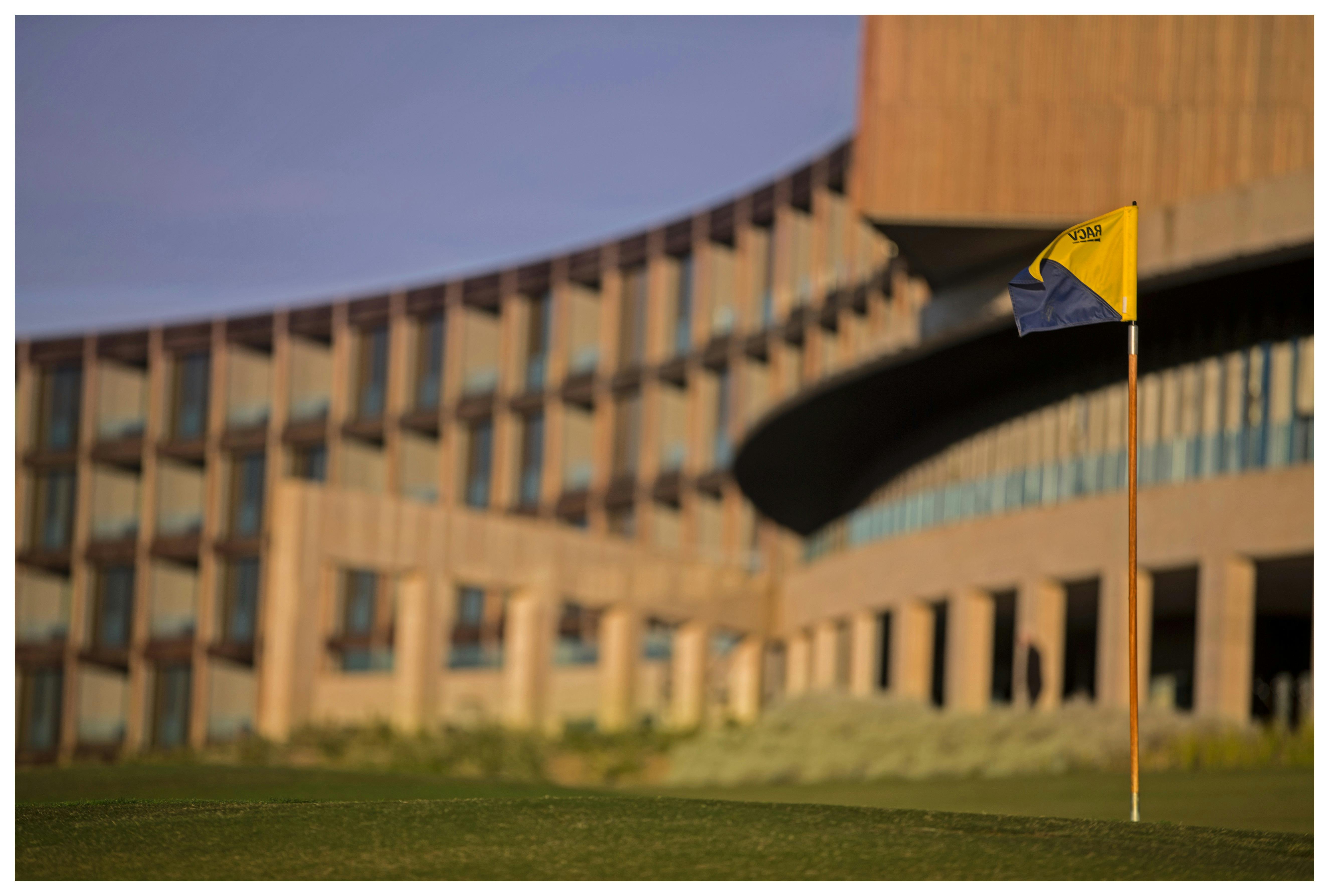9th Green and Resort Building