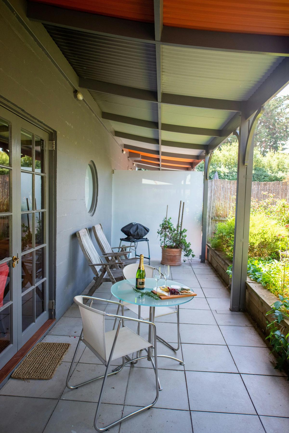 Private Patio and BBQ