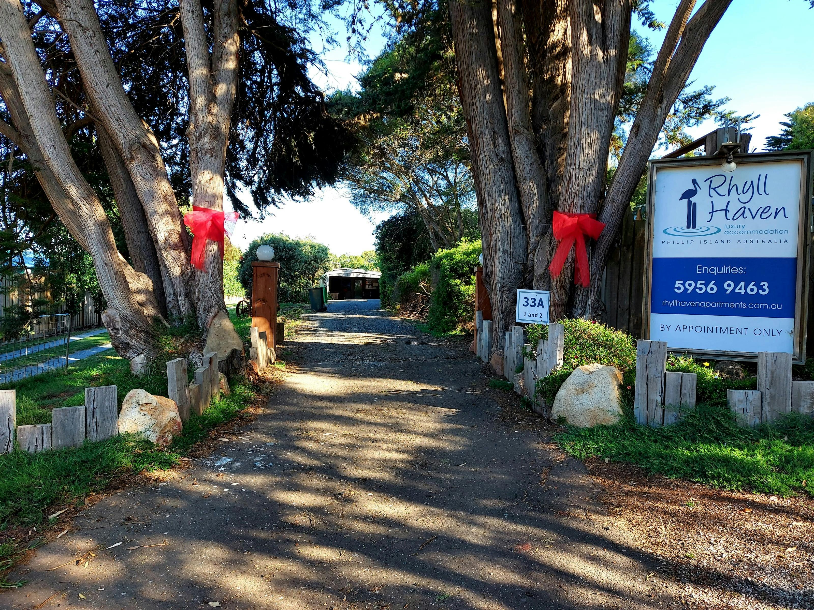 Rhyll Haven Entrance