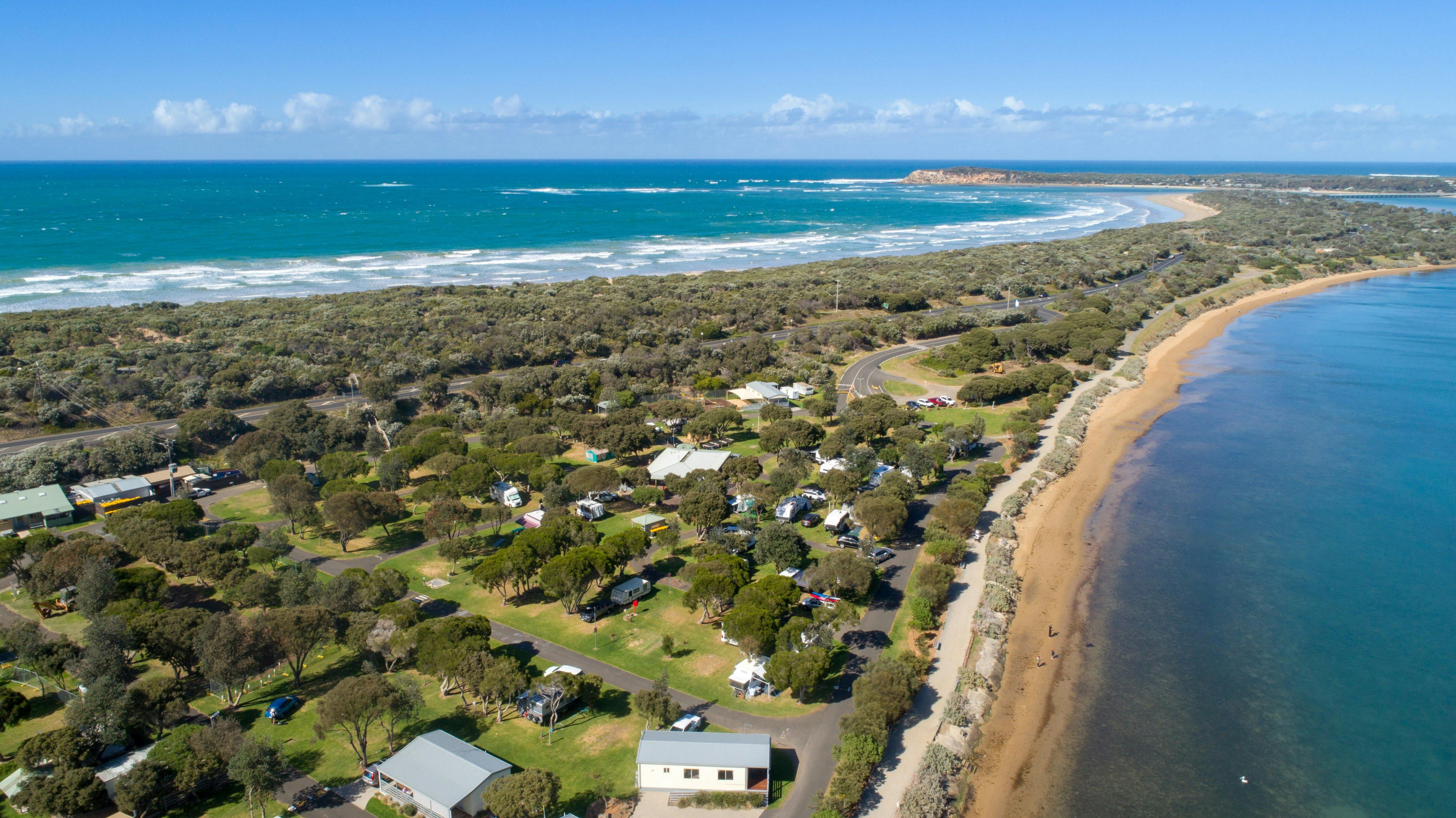 Riverview has the best location in town between the river and the surf beach