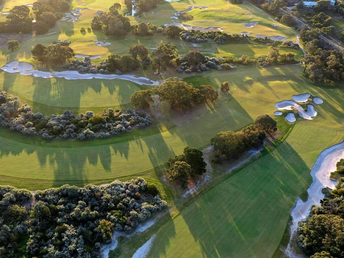 Sandy Aerial View