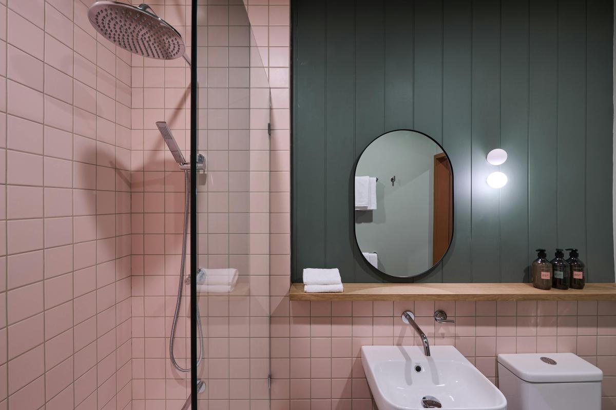 Full bathroom with Shower over Bath