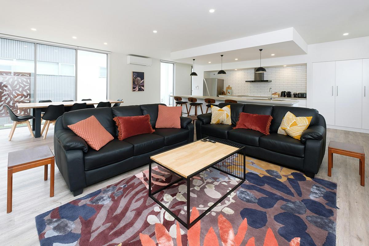 Plenty of room for two families or larger groups.