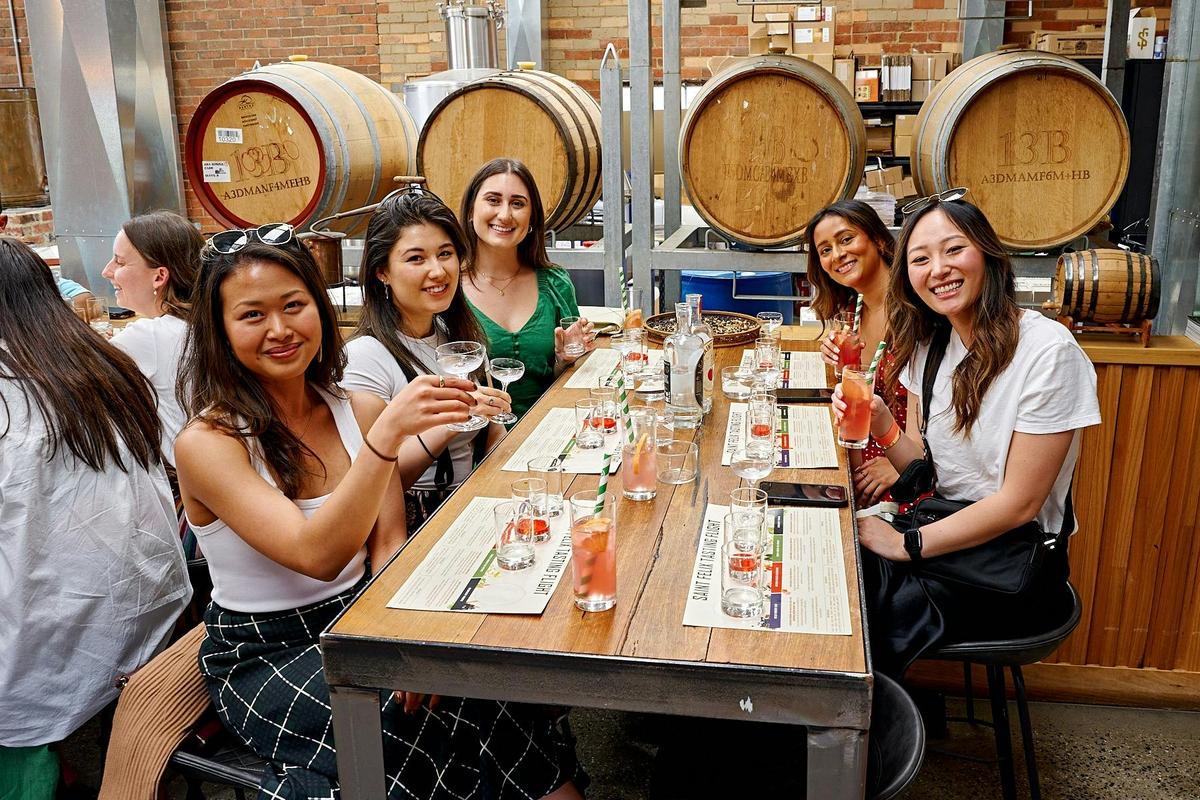 Saint Felix Distillery Spirits Tasting