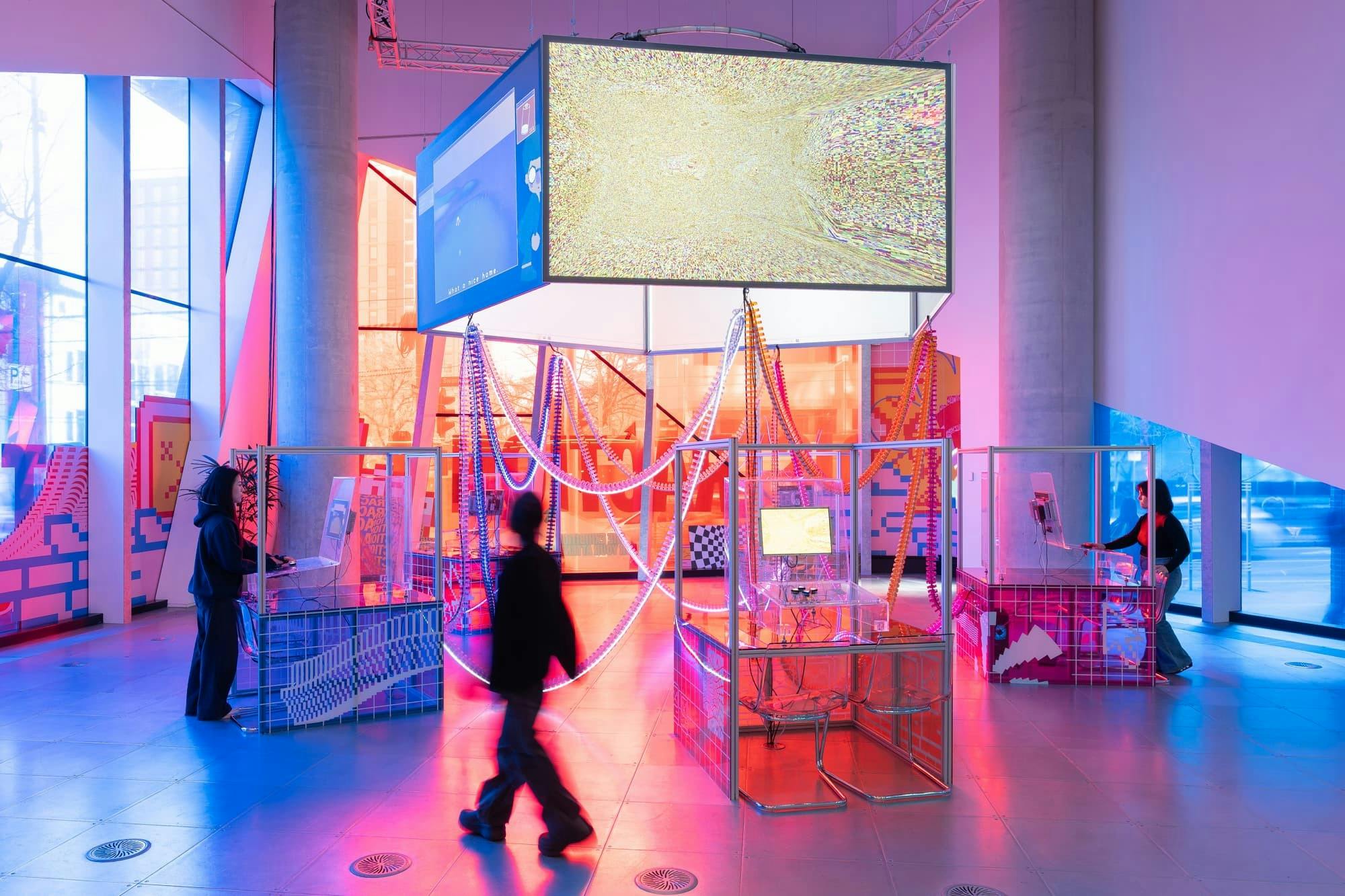 Installation view of Science Gallery Melbourne’s DISTRACTION