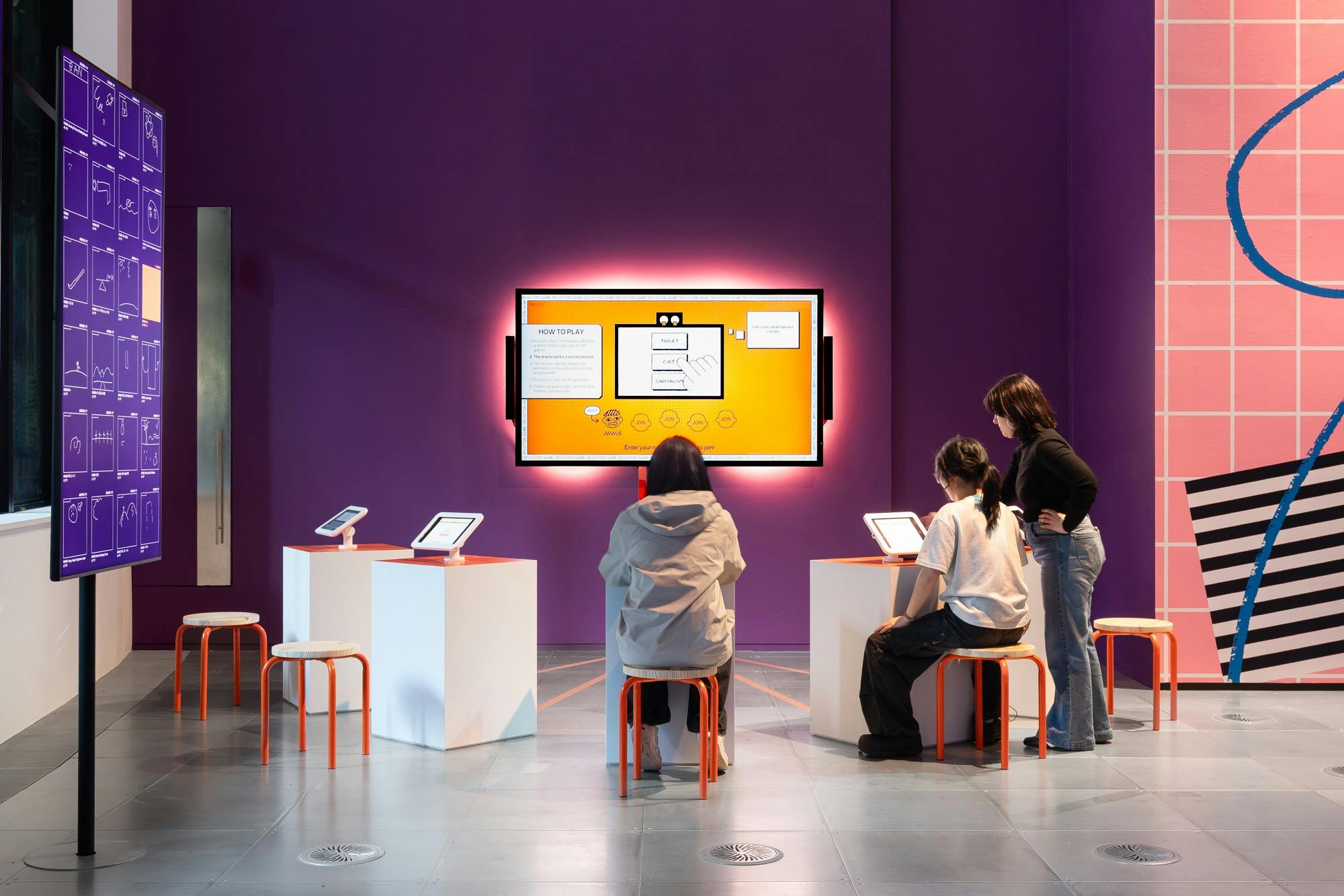 Installation view of Science Gallery Melbourne’s DISTRACTION