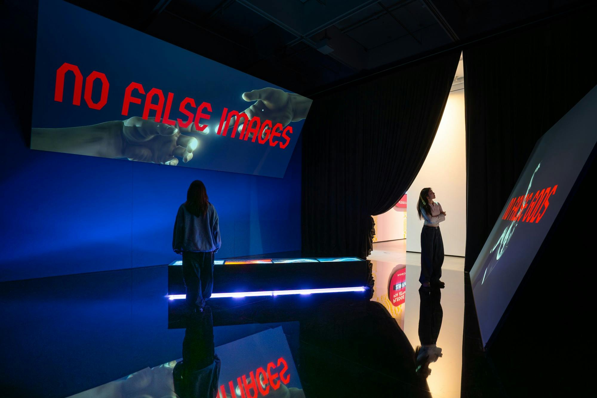 Installation view of Science Gallery Melbourne’s DISTRACTION