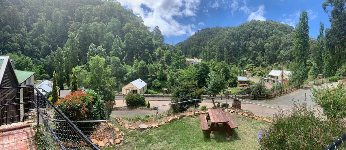 View from veranda
