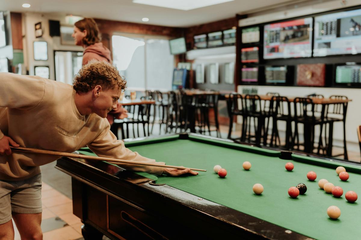 Our popular Sports Bar
