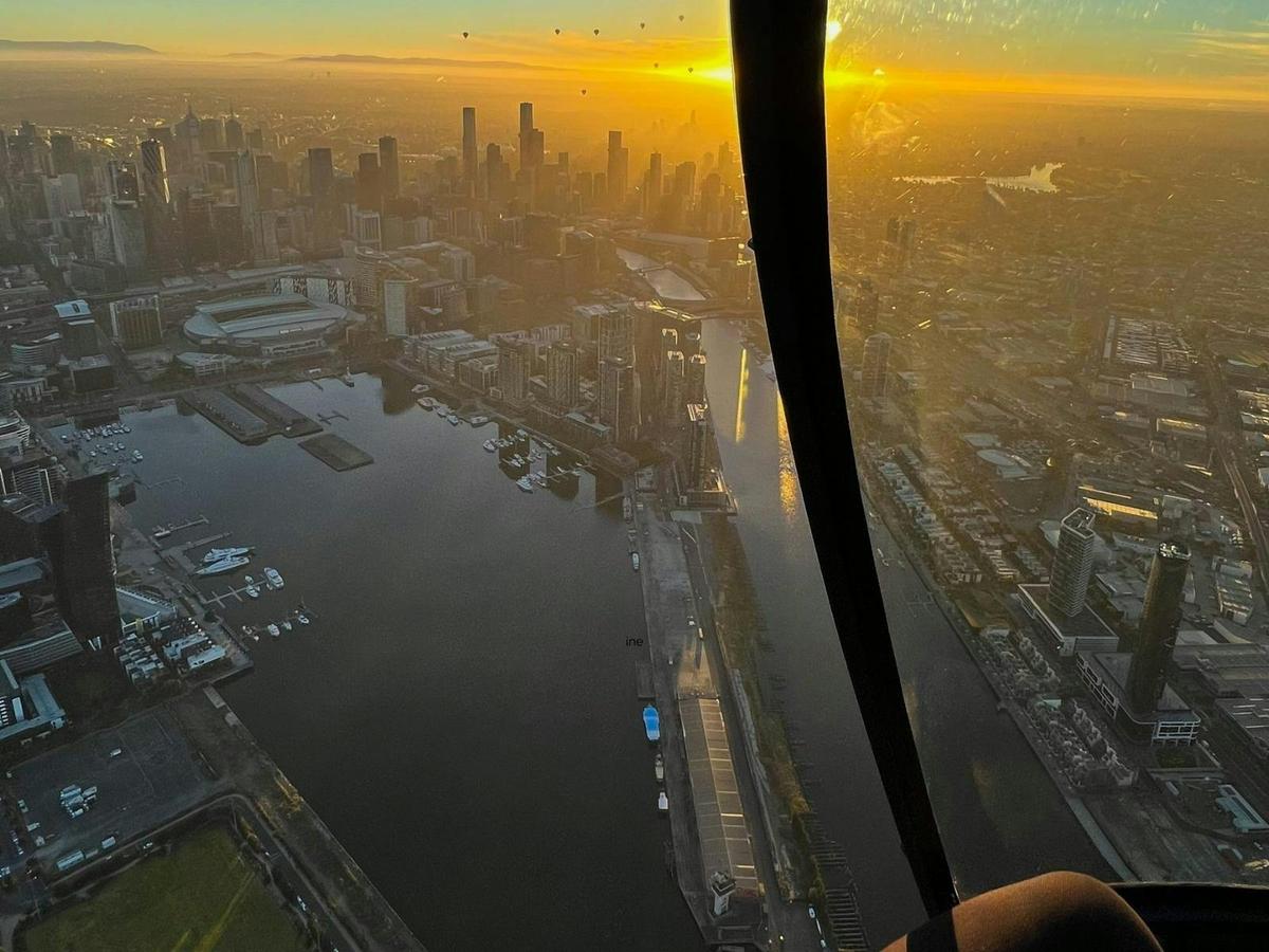Melbourne at Sunrise