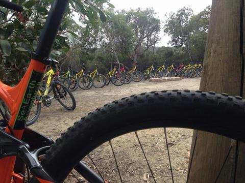 Surfcoast Mountain biking setup