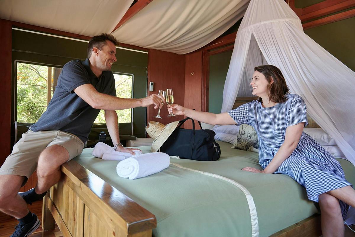 Slumber Safari at Werribee Open Range Zoo