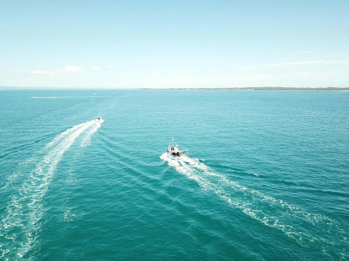 Maureen cruising in the big blue