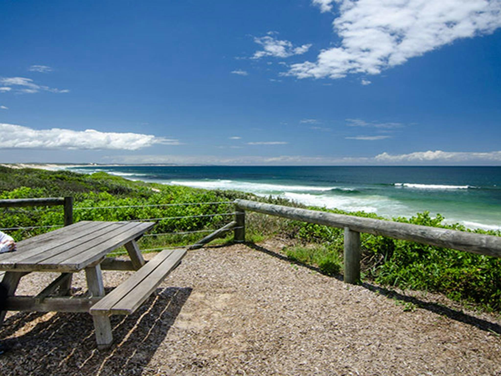 Hole in the Wall picnic area, Myall Lakes National Park. Photo: John Spencer/NSW Government