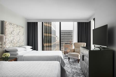 City View Guest Room 2 Double Beds