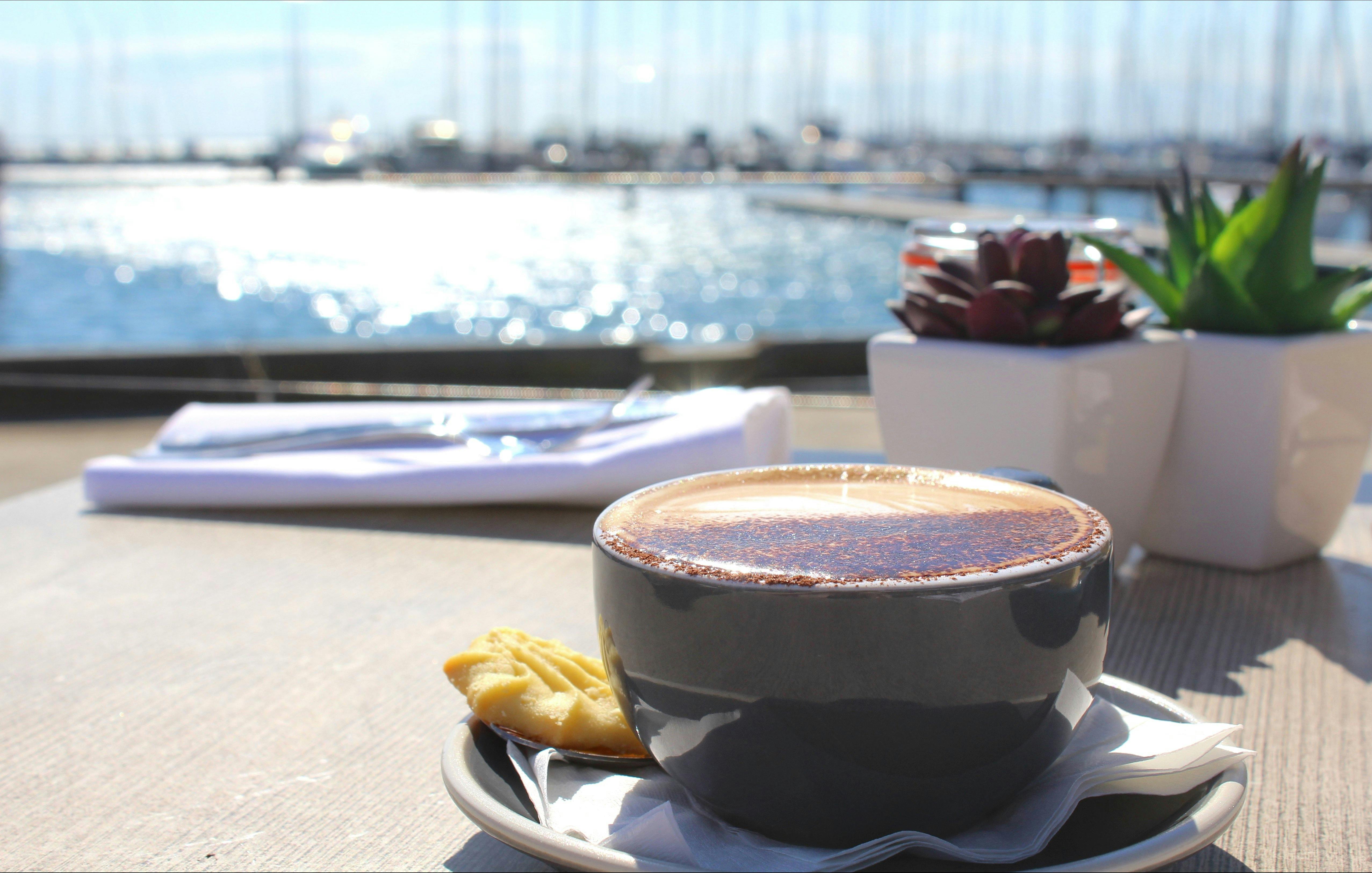 Coffee at Royal Geelong Yacht Club