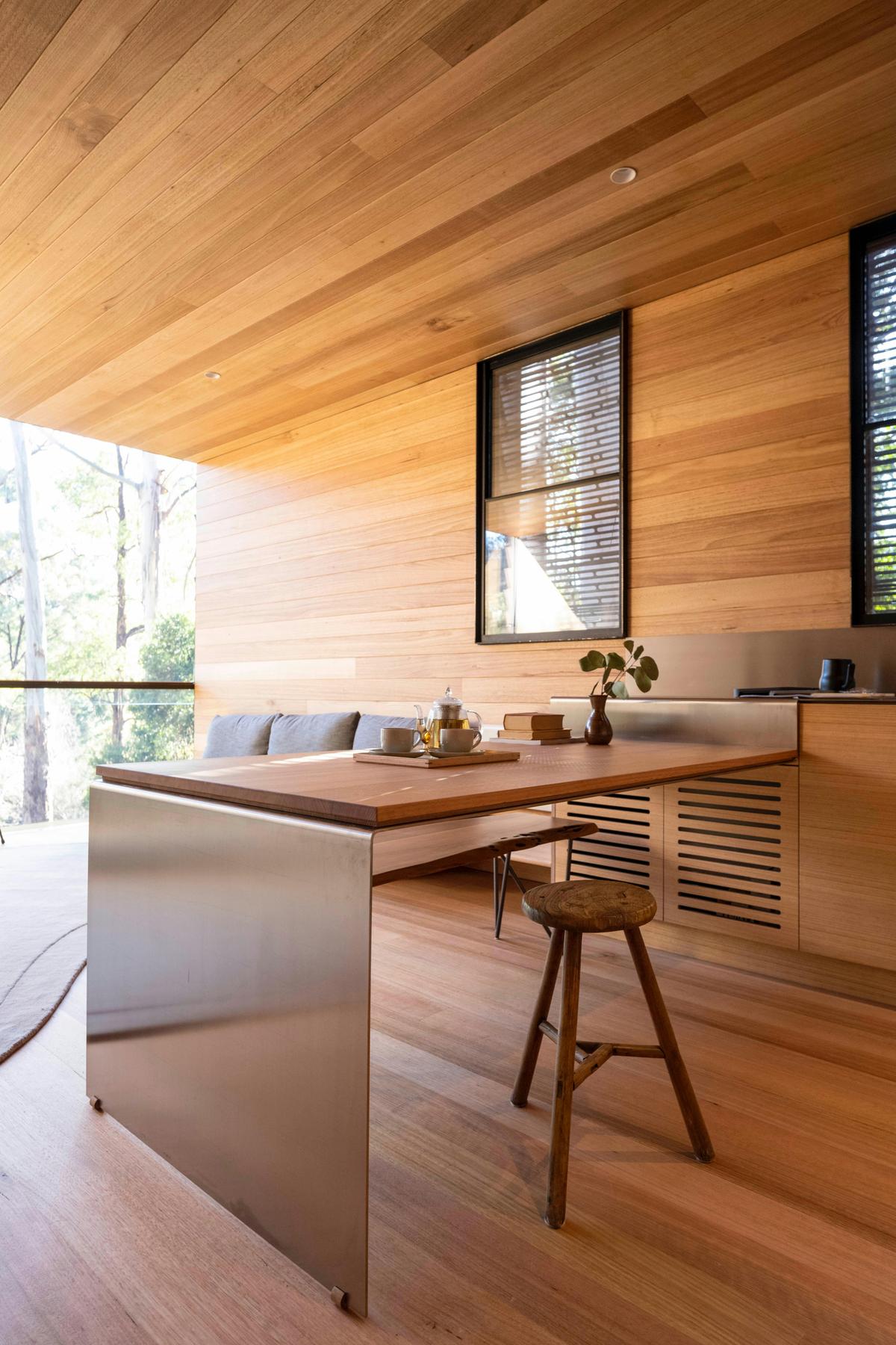 Kitchen with a view.