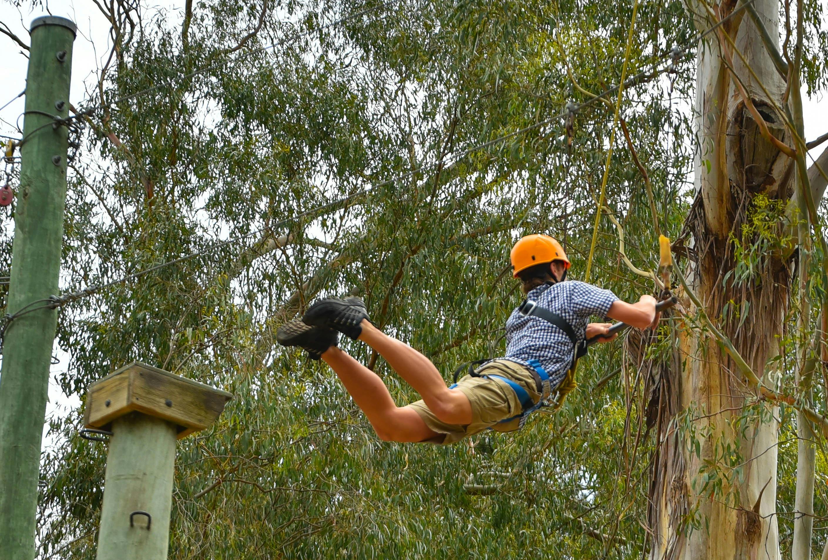 Challenge yourself with our High Ropes Course