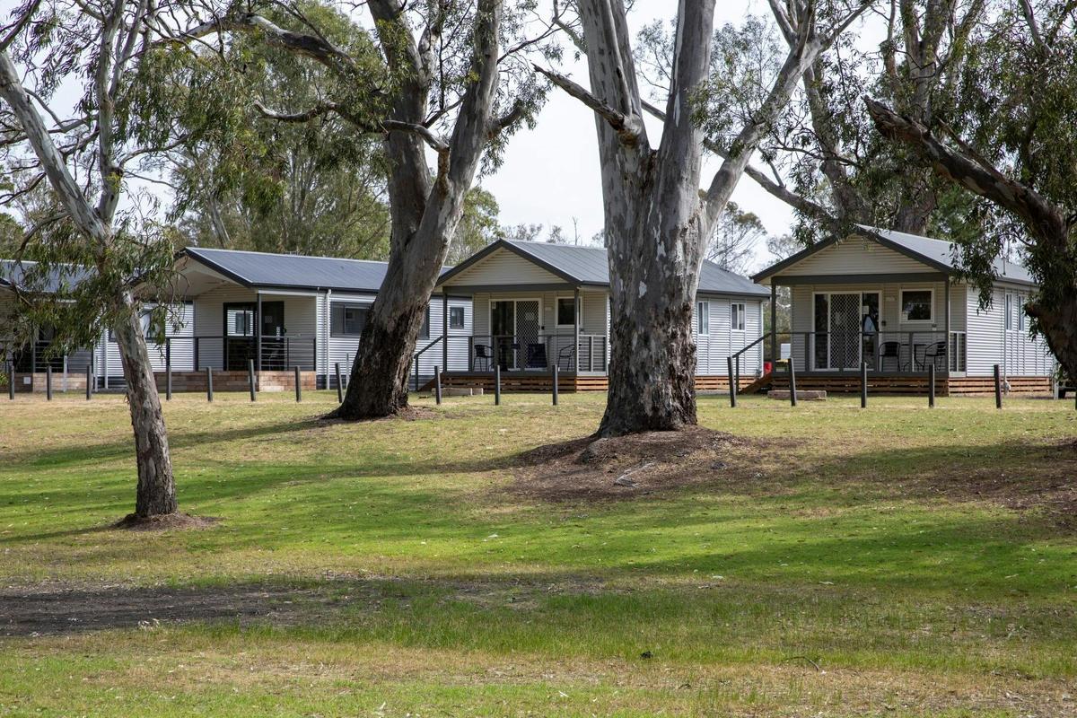 Riverside Holiday Park cabins