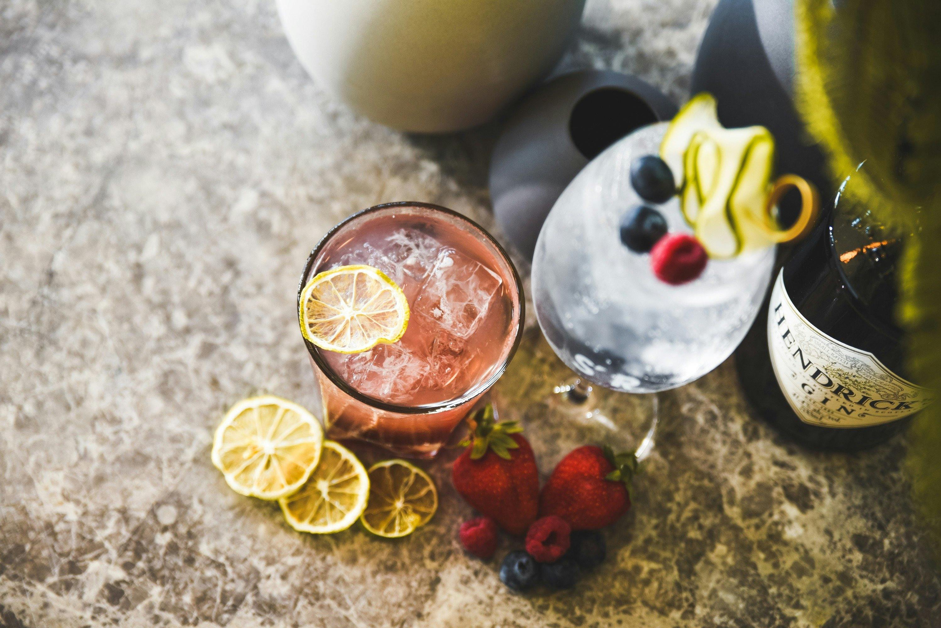 Cocktails in Lounge Bar