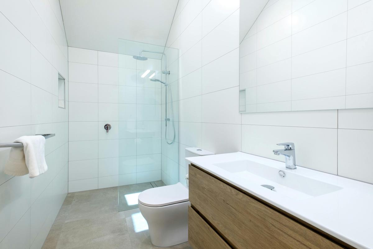 Each master bedroom upstairs has its own ensuite