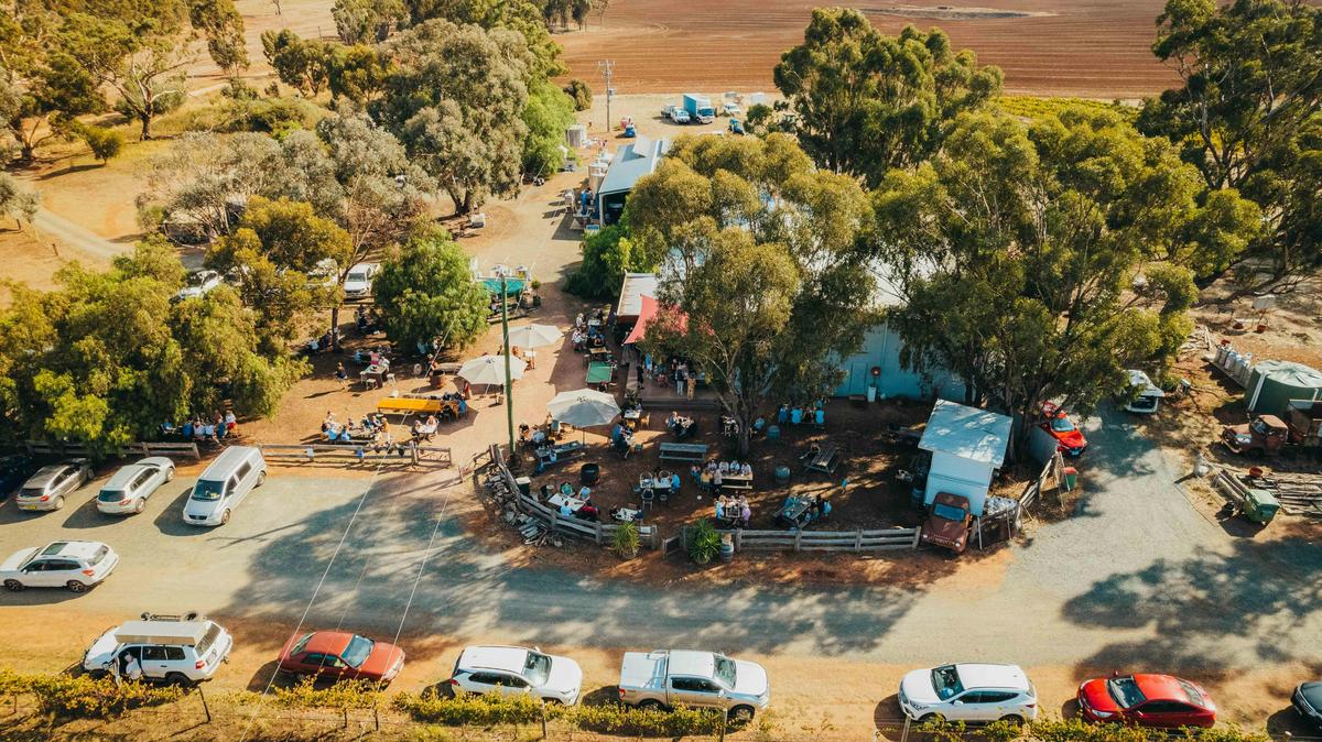 Cellar Door Aerial View