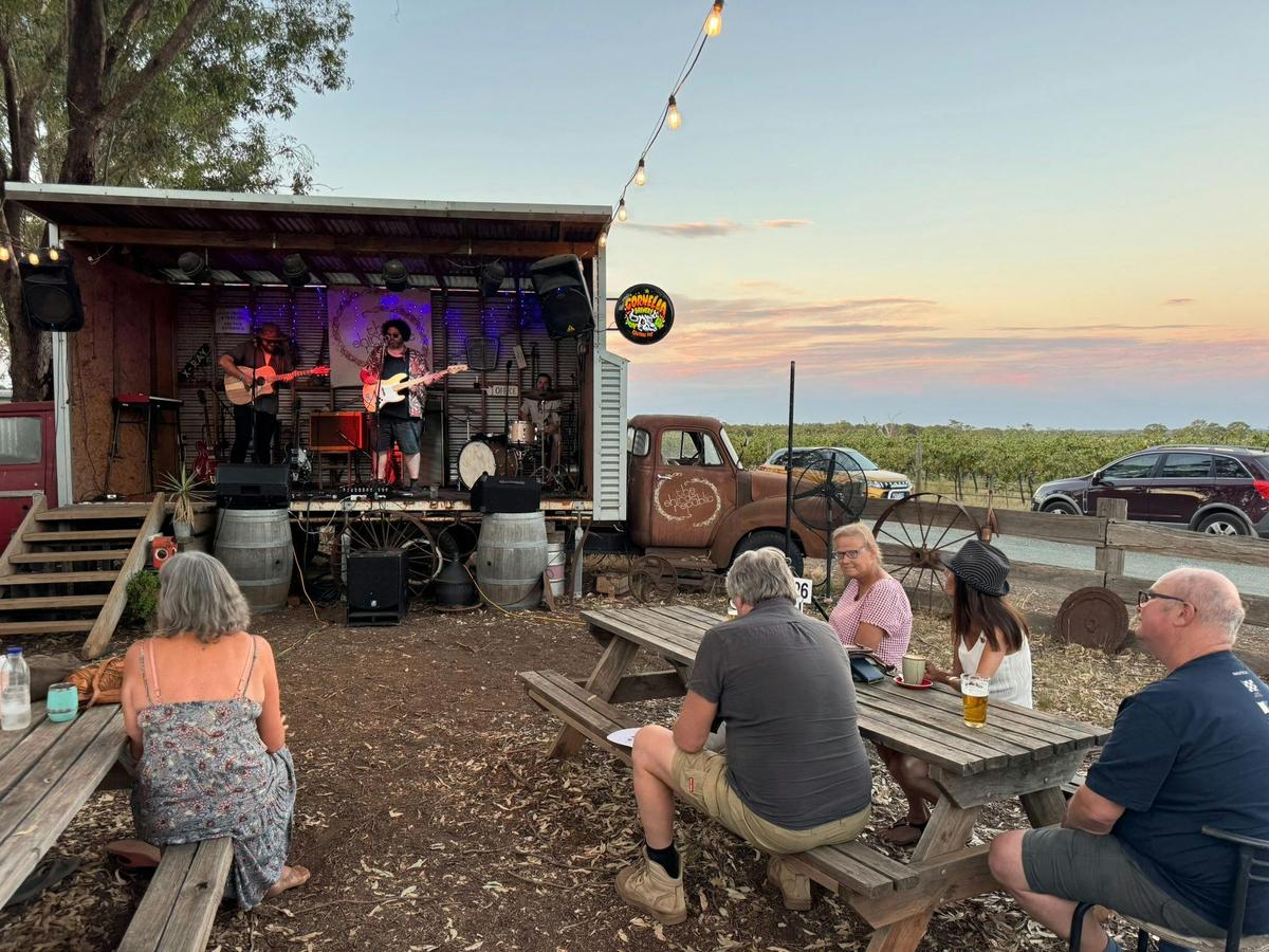 The Stage at Dusk