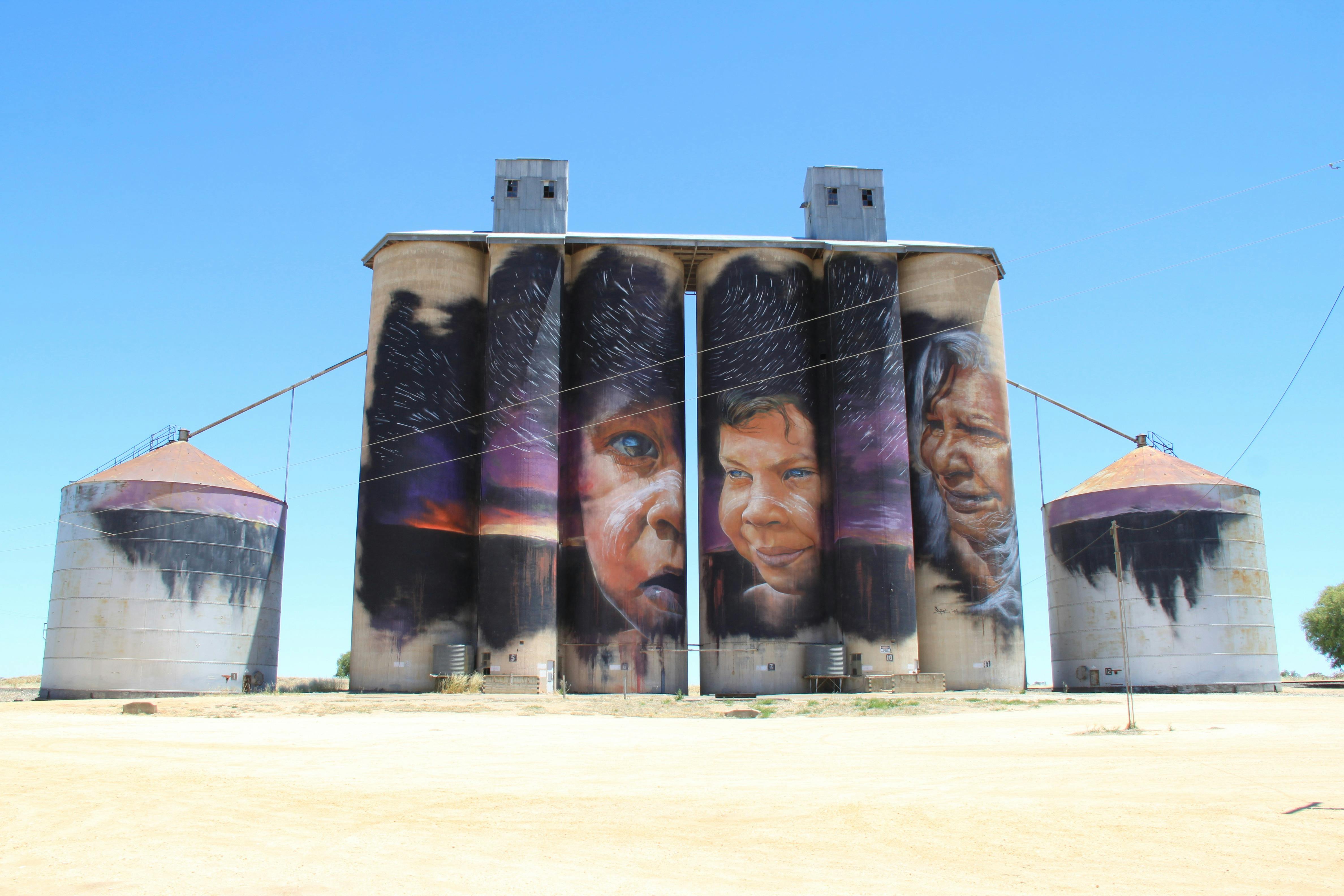 Sheep Hills Silo Art