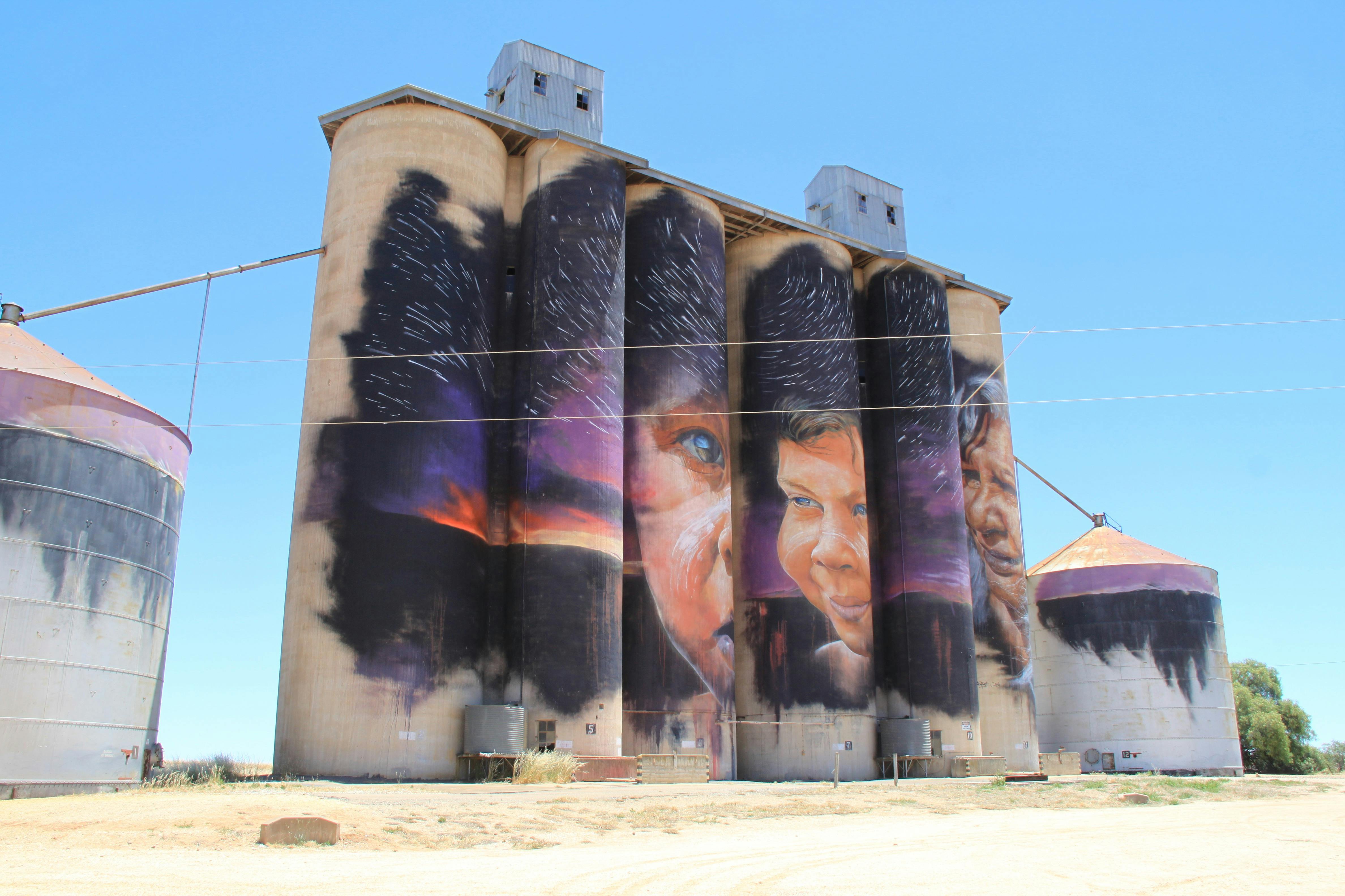 Sheep Hills Silo Art