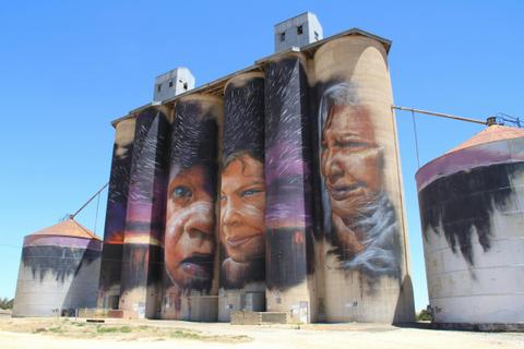 Sheep Hills Silo Art