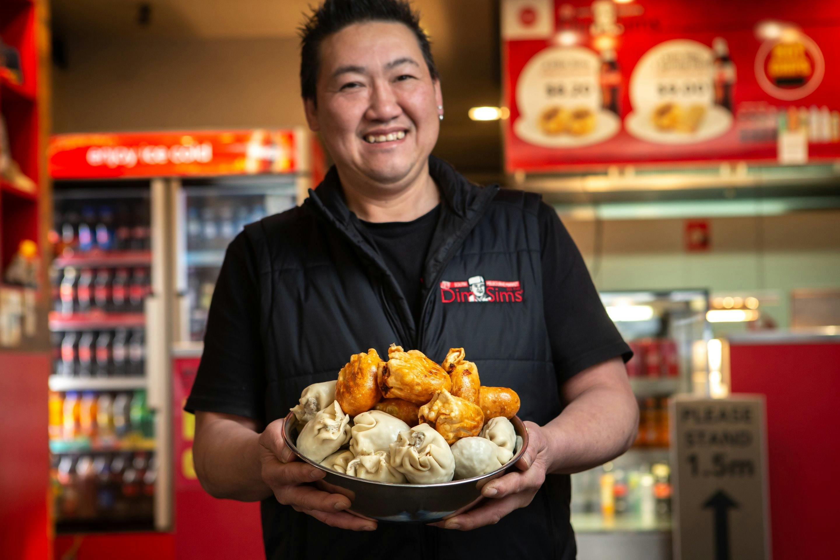 South Melbourne Market Dim Sims