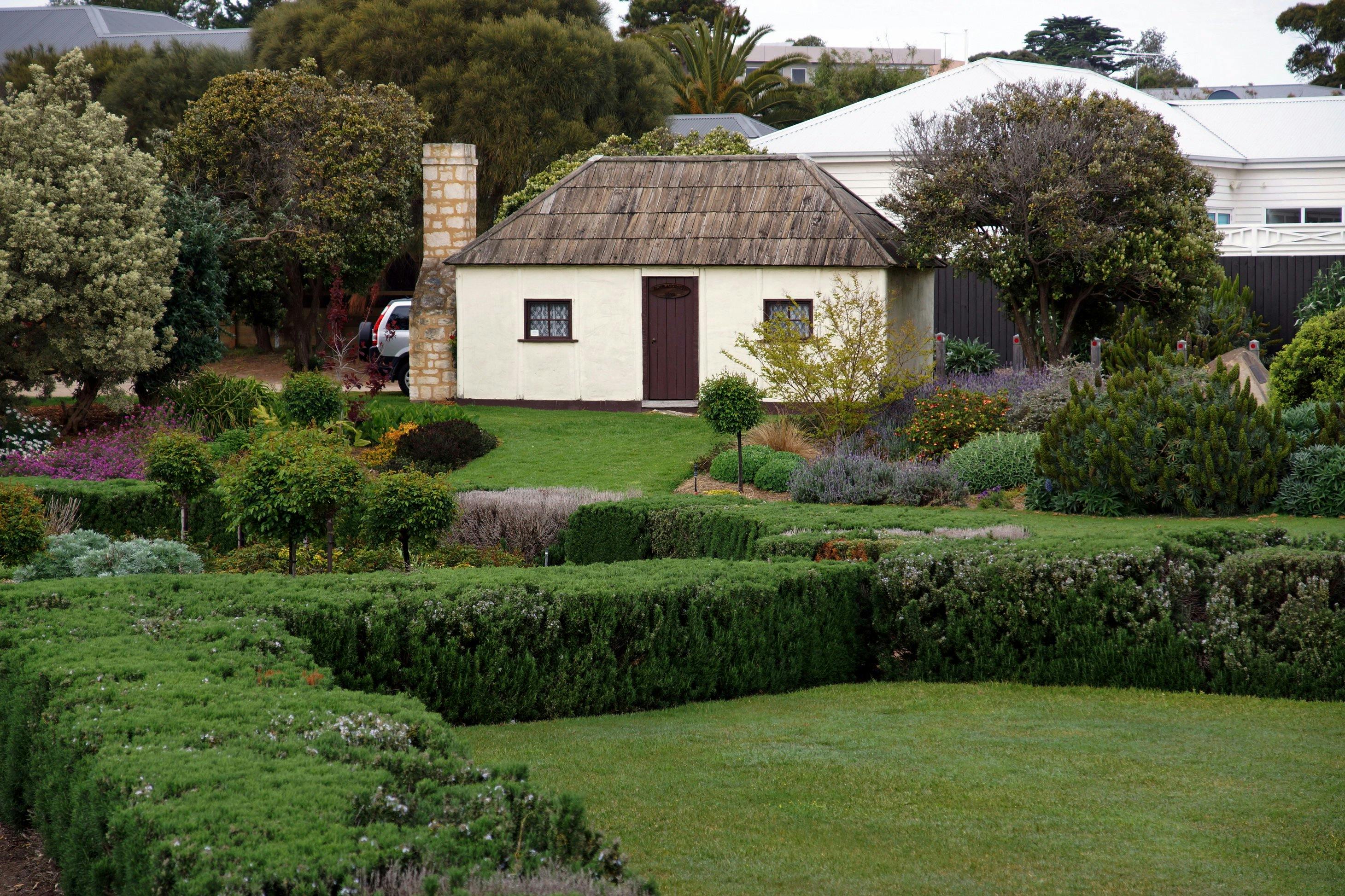Watts Cottage, National Trust classified, wattle and daub limeburner's  home, built 1869-187