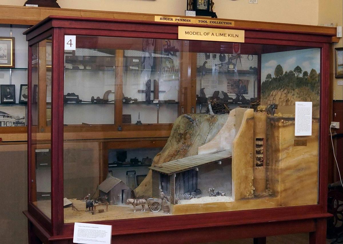Model of a Lime Kiln