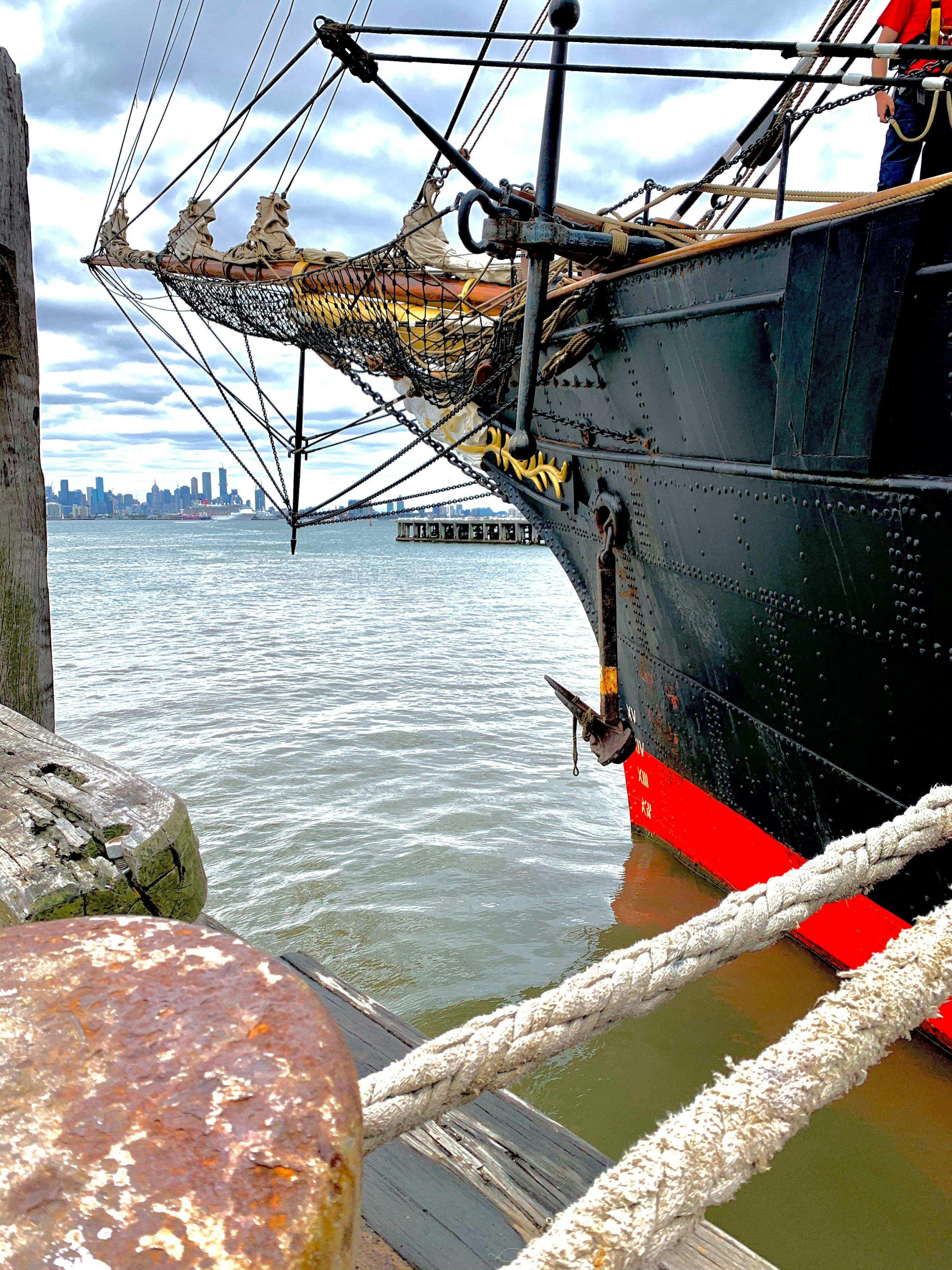 Tall Ship James Craig at Workshop Pier