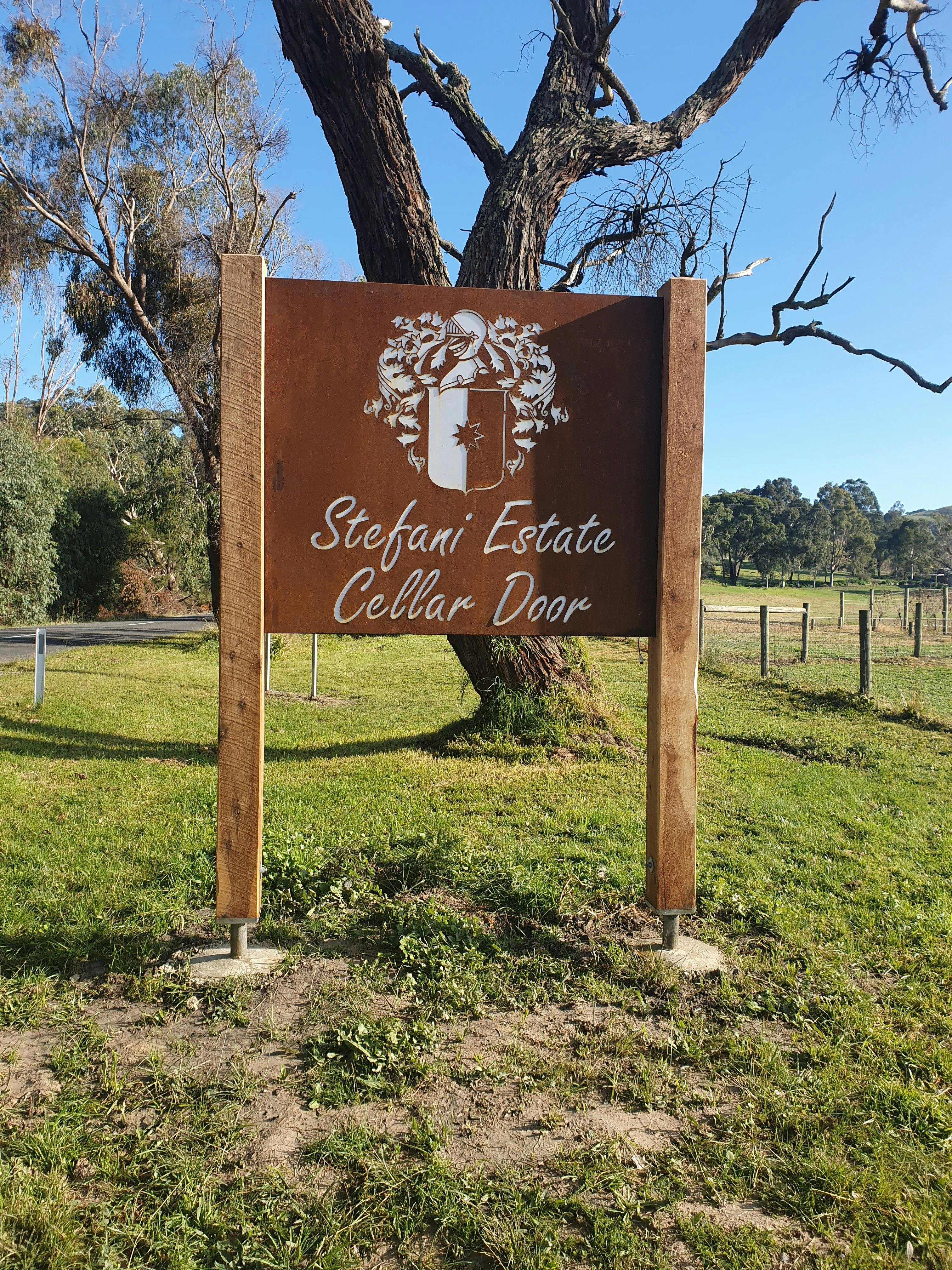 Cellar Door- road sign