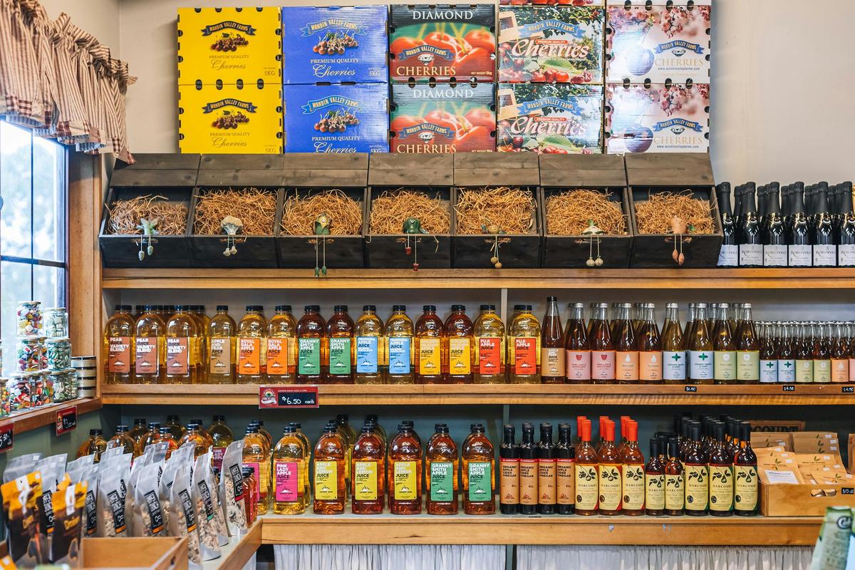 Local produce for sale