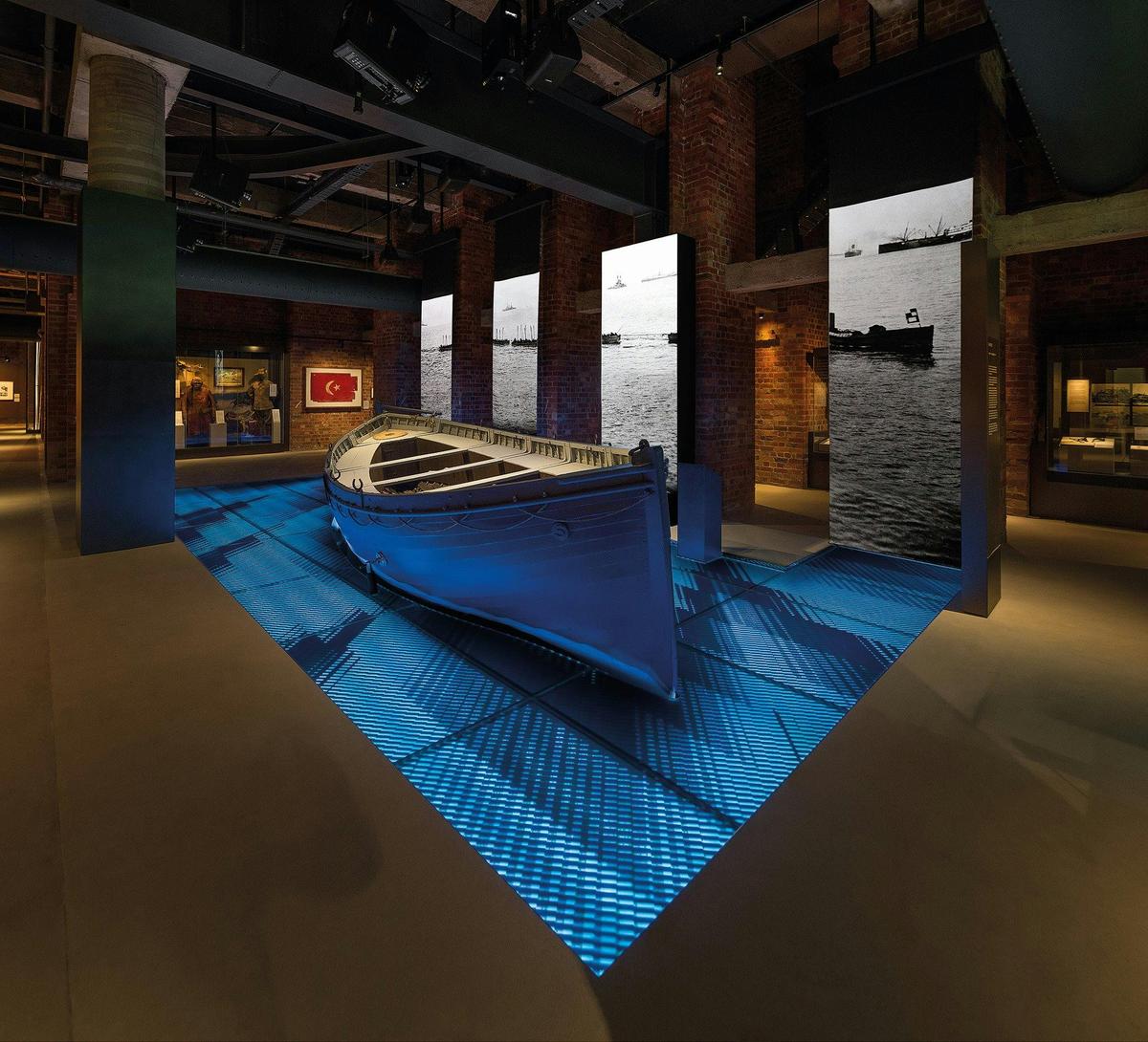 Devanha lifeboat from landing at Gallipoli 25 April 1915
