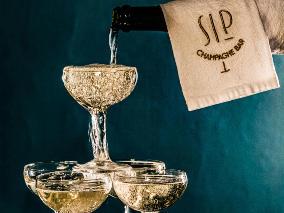 Champagne Tower