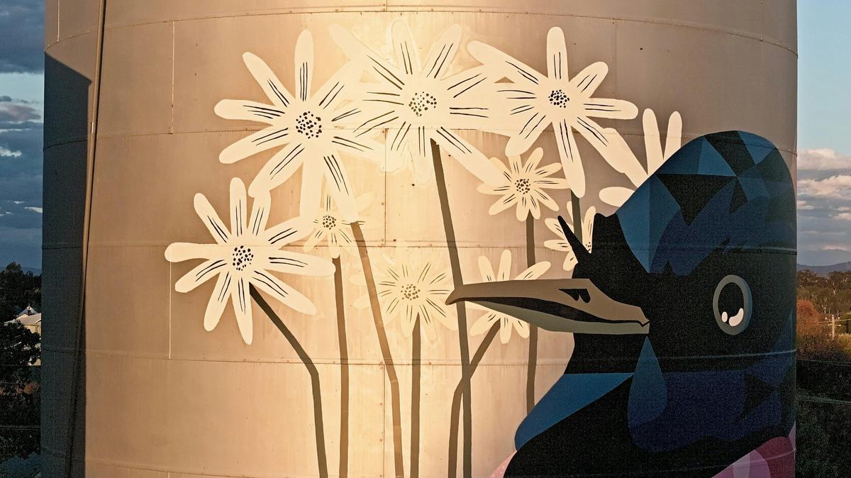 Rutherglen Silo Art