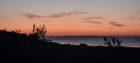 Sunset on French Island