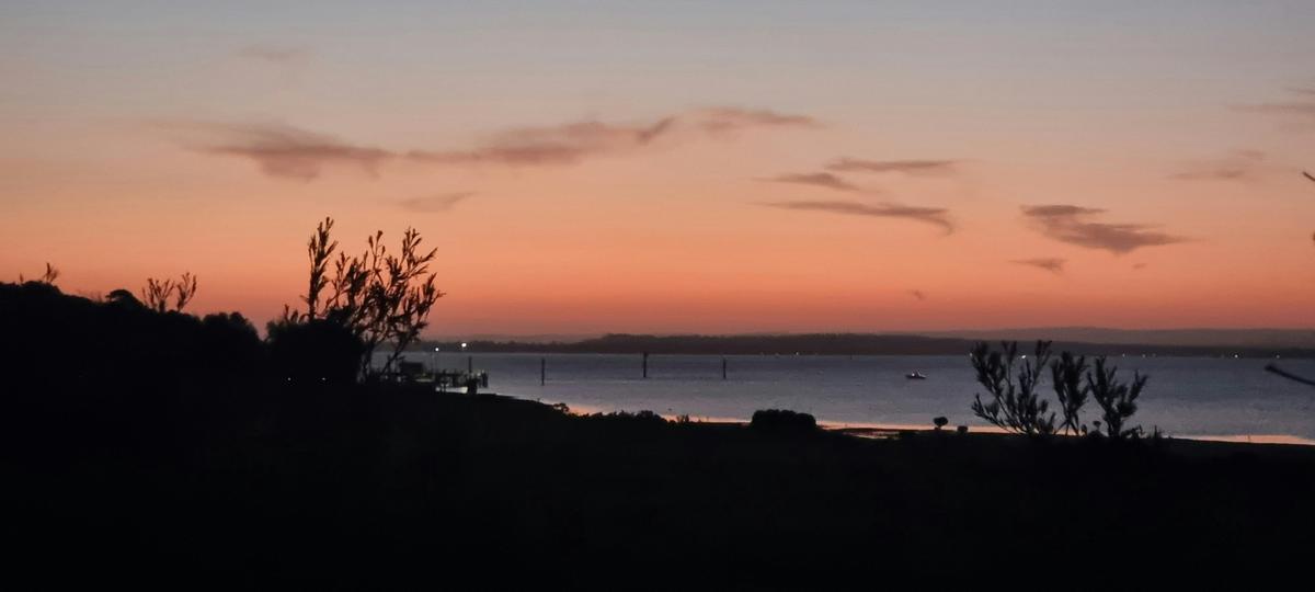 Sunset on French Island