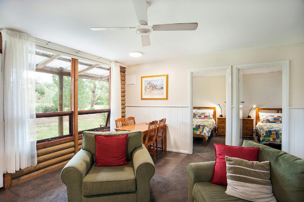 The Standard Plus cottage with 2 queen beds