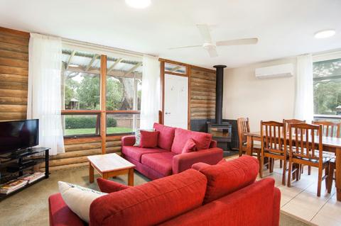 Comfortable lounge and dining area